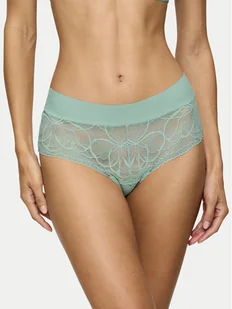 Triumph Bokserki Illusion 10219748 Zielony - Majtki damskie Triumph Bokserki Illusion 10219748 Zielony - Majtki damskie - miniaturka - grafika 1