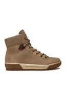 Botki damskie - Rieker Botki N0730-64 Beżowy - miniaturka - grafika 1