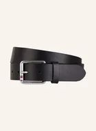 Paski - Tommy Hilfiger Pasek Skórzany Casual schwarz - miniaturka - grafika 1
