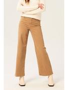Spodnie damskie - Garcia Spodnie w kolorze jasnobrązowym - miniaturka - grafika 1