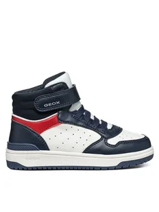 Geox Sneakersy J Washiba Boy J46LQB 05415 C4211 S Granatowy - Buty dla chłopców - miniaturka - grafika 1
