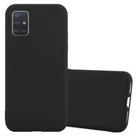 Etui i futerały do telefonów - Pokrowiec Do Samsung Galaxy A52 (4G / 5G) / A52s Etui w CANDY CZARNY TPU Silikon Obudowa Case Cover Ochronny Plecki Cadorabo - miniaturka - grafika 1