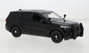 Samochody i pojazdy dla dzieci - Motormax Ford Police Interceptor Utility With L 1:24 76990B - miniaturka - grafika 1