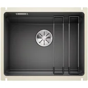 Zlewozmywaki - Blanco Etagon 500-U PuraPlus ceramiczny bazalt mat 525154 525154 - miniaturka - grafika 1