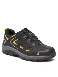 Buty trekkingowe damskie - Jack Wolfskin Trekkingi Vojo Texapore Low K 4042191 Czarny - grafika 1