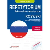 Książki do nauki języka rosyjskiego - Edgard Rosyjski. Repetytorium leksykalno - tematyczne (książka + audio CD) - Buczel Anna - miniaturka - grafika 1