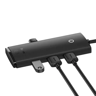 HUB USB  4-portowy  USB-C 25CM (25CM) - Huby USB - miniaturka - grafika 6
