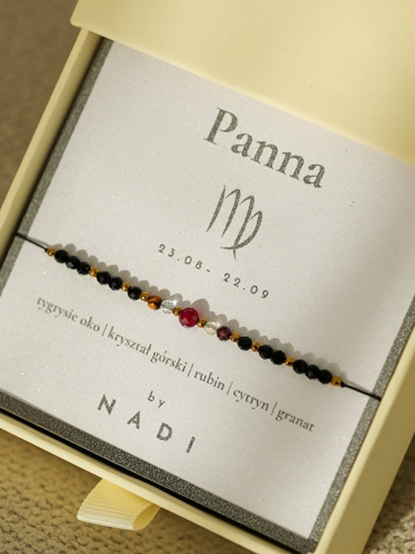 Bransoletka znak zodiaku Panna No3 - byNADI