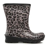 Buty dla dziewczynek - Kalosze ZigZag Z214199 Beżowy - miniaturka - grafika 1