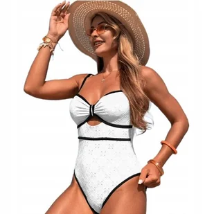 Modny Jednoczęściowy Strój Kąpielowy Wyszczuplający Sexy Kobiecy Xl - Stroje kąpielowe Modny Jednoczęściowy Strój Kąpielowy Wyszczuplający Sexy Kobiecy Xl - Stroje kąpielowe - miniaturka - grafika 1