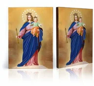 Ikony i obrazy sakralne - Ikona religijna Matka Boża Wspomożycielka Wiernych - miniaturka - grafika 1