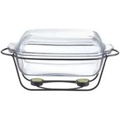 Naczynia żaroodporne - Ambition Naczynie do zapiekania z pokrywą i podgrzewaczem Saule 5,3l 31907 - miniaturka - grafika 1