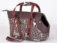 Transportery dla kotów - HobbyDog Hundetasche Hundetasche Tragetasche Katzentasche (7 - Braun Mit Titeln, 1 - Hxbxl  - 22X20X36 Cm) - miniaturka - grafika 1