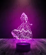Lampy stojące - Lampka Nocna Piękna i Bestia Bella LED PLEXIDO - miniaturka - grafika 1