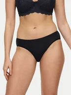 Majtki damskie - Triumph Figi klasyczne Sense Of Cotton 10224969 Czarny - miniaturka - grafika 1