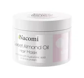 Maski do włosów - Nacomi maska do włosów z olejem ze słodkich migdałów i proteinami ryżu 200 ml - miniaturka - grafika 1