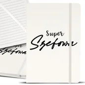 Notesy i bloczki - Notes Notatnik Bujo A5 Biały DLA SUPER SZEFOWEJ Wz - miniaturka - grafika 1