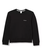 Swetry damskie - Calvin Klein Sweter damski L/S, Czarny, XL - miniaturka - grafika 1