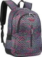 Plecaki szkolne i tornistry - Eurocom Plecak zaokrąglony United Zig Zag STREET - miniaturka - grafika 1