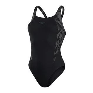Stroje kąpielowe - Damski jednoczęściowy kostium kąpielowy Speedo Eco+ H-Boom Splice Muscleb - grafika 1