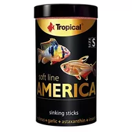Pokarm dla ryb - Tropical soft line America S 250ml / 140g karma dla ryb - miniaturka - grafika 1