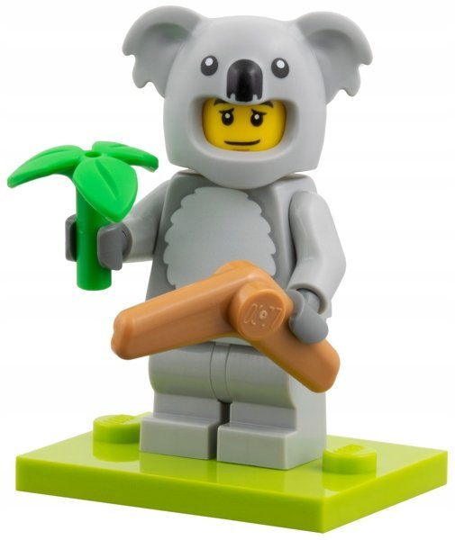 LEGO Minifigurka col28-6 Koala Costume Fan, Seria 28 71051