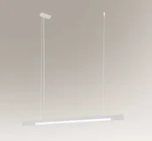 Lampy sufitowe - Shilo Hakoda LED lampa wisząca 1-punktowa biała 4000K 8657 - miniaturka - grafika 1