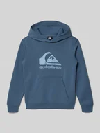 Swetry dla chłopców - Bluza o kroju regular fit z kapturem i nadrukiem z logo model ‘Youth’ - miniaturka - grafika 1