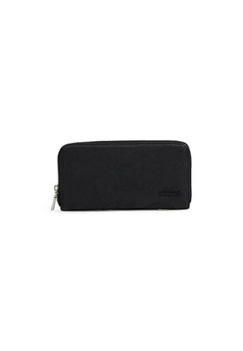 Desigual Women's Accessories PU Long Bi-Fold Wallet, czarny, czarny, 21