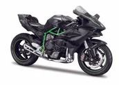 Samochody i pojazdy dla dzieci - Maisto, 32708 KAWASAKI NINJA H2 R Z PODSTAWKĄ 1/12 - miniaturka - grafika 1
