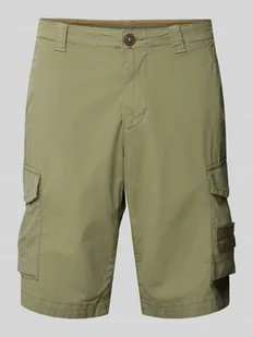 Szorty cargo o kroju regular fit z naszywką z logo model ‘HORTON’ - Spodenki męskie - miniaturka - grafika 1