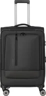 Walizki - Walizka średnia Travelite CrossLite 5.0 4K 66 cm Czarna - miniaturka - grafika 1
