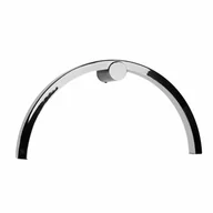 Lampy ścienne - Kinkiet ścienny Trio W0335 Maxlight LED 16W 3000K IP44 półokrąg czarny - miniaturka - grafika 1