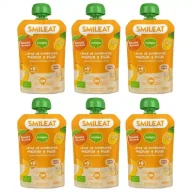 Desery dla dzieci - Smileat Mus z ekologicznymi migdałami, mango i ananasem po 9 miesiącu Zestaw 6 x 100 g Bio - miniaturka - grafika 1
