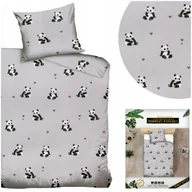 Pościel - Pościel 140x200 komplet 2 części bawełna satynowa DALWIN poszewka 70x80 - miniaturka - grafika 1