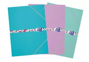Teczka z gumką OXFORD Floral Pastel 400166628 - Teczki i skoroszyty - miniaturka - grafika 1