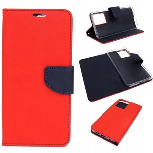 Etui do Xiaomi Redmi Note 12 4G Fancy Diary czerwone Case Pokrowiec Obudowa Futerał - Etui i futerały do telefonów - miniaturka - grafika 1