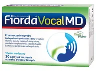 Przeziębienie i grypa - PHYTOPHARM KLĘKA S.A. Fiorda Vocal MD o smaku owoców leśnych 30 pastylek do ssania 9098894 - miniaturka - grafika 1
