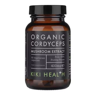 Kiki Health EKO Cordyceps extract - Grzyb Cordyceps 400 mg (60 kaps.) - Suplementy naturalne - miniaturka - grafika 1