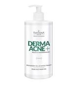 Żele do mycia twarzy - Farmona Professional Derma Acne+ Gruszkowy żel do mycia twarzy 500ml 0000012773 - miniaturka - grafika 1