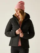 Kurtki damskie - Regatta Kurtka pikowana "Kelane" w kolorze czarnym - miniaturka - grafika 1