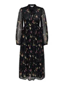 Sukienki - ONLY Sukienka codzienna Eliza 15355021 Czarny Regular Fit - miniaturka - grafika 1