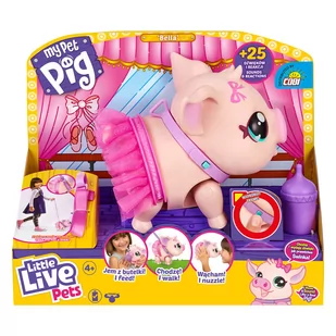 Little Live Pets Świnka Baletnica - Zabawki interaktywne dla dzieci - miniaturka - grafika 1