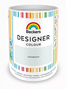 Beckers DESIGNER COLOUR- farba lateksowa, Supernova, 5 l - Farby wewnętrzne - miniaturka - grafika 2