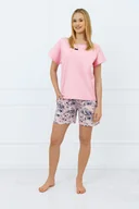 Piżamy damskie - Piżama damska krótki rękaw, krótkie spodnie Toliana - Italian Fashion - miniaturka - grafika 1