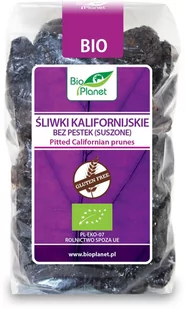Bio Planet ŚLIWKI KALIFORNIJSKIE BEZ PESTEK BIO 400 g - - Bakalie - miniaturka - grafika 1