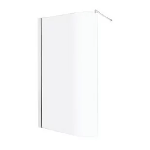 Novoterm Kerra Walk-In Zeta 140x80-100 profil chrom szkło transparentne - Kabiny prysznicowe - miniaturka - grafika 1
