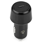Ładowarki do telefonów - Zasilacz samochodowy Nedis USB-C, 30W (CCPD30W050BK) Czarny - miniaturka - grafika 1