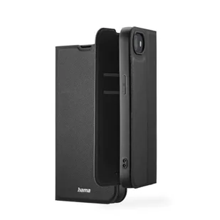 Hama Etui na telefon komórkowy iPhone 16e (pokrowiec na telefon komórkowy do postawienia, etui z przegródką na karty, dodatkowa ochrona wyświetlacza i aparatu, z magnesem, etui z klapką, miękkie, - Etui i futerały do telefonów - miniaturka - grafika 1