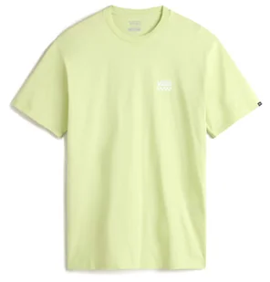 t-shirt VANS LEFT CHEST LOGO II TEE Lime - Koszulki męskie - miniaturka - grafika 1